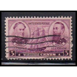 Used 792 3c Farragut-Porter Fine K0490