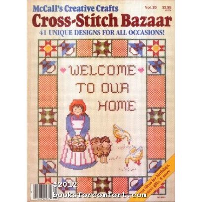 McCalls Creative Crafts Cross-Stitch Bazaar Vol 20 [26385]