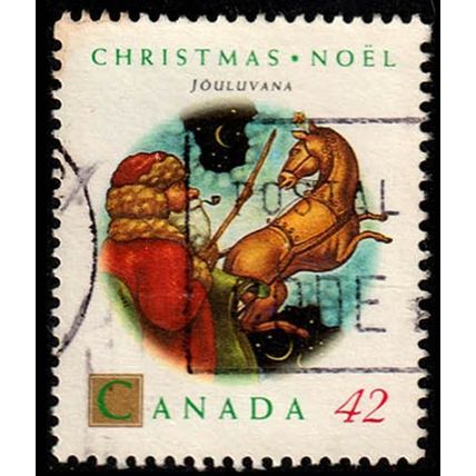 Canada 1992 Christmas 42c Used Stamp