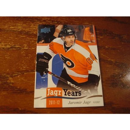 2018/19 Upper deck, 4-Cards, JAROMIR JAGR, Includes Header, Jagr Years
