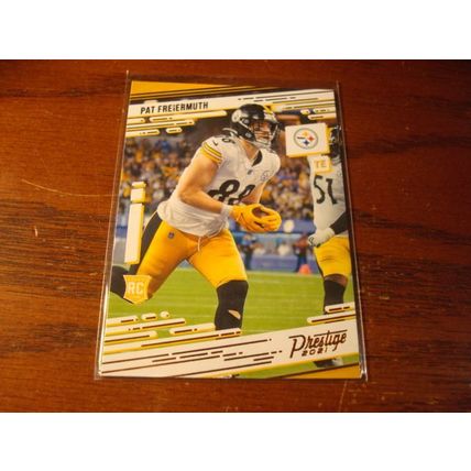 2021 Panini 3-Rc Cards, w/Orange reactive Prizm, PAT FREIERMUTH, Steelers