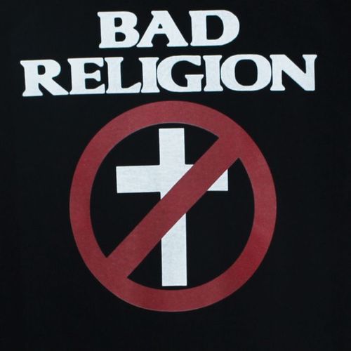 Bad Religion T shirt Black Medium Hardcore Punk ROCK Festival Graphic Shirt M