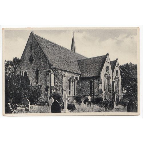 St George's Church Wolverton Buckinghamshire Postcard