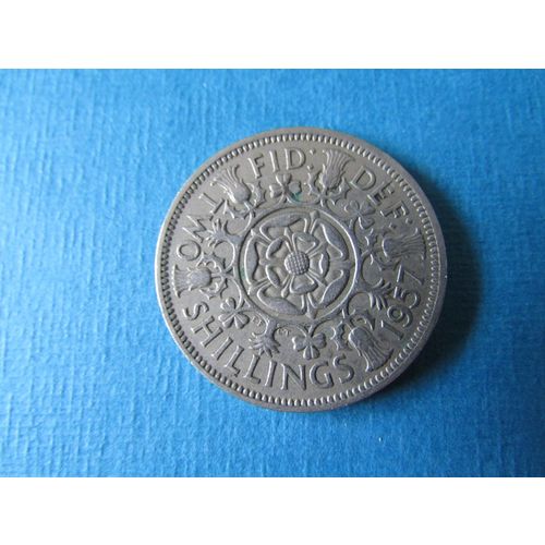 1957 QUEEN ELIZABETH II TWO SHILLINGS FREE POST. (a) AAB