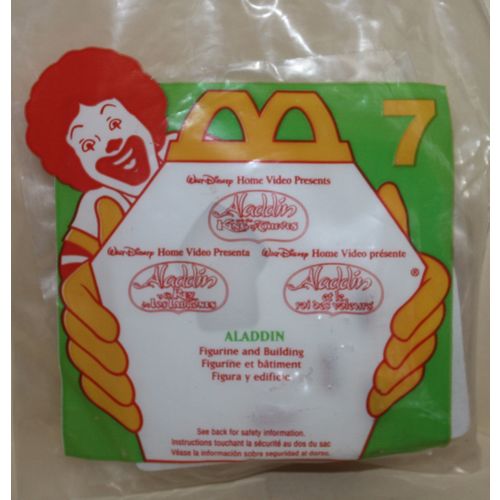 1996 McDonalds Disney's Aladdin #7 Aladdin Mint in Package