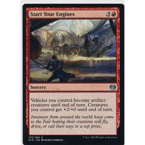 Magic the Gathering MTG Kaladesh 135/264 Start Your Engines
