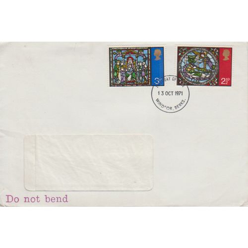 GB 1971 Christmas FDC Windsor Berks pm see others