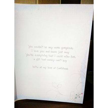 Me To You Boxed Christmas Cards - Special Boyfriend - Tatty Teddy - 004