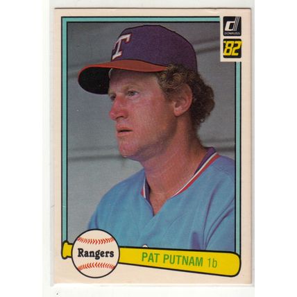1982 Donruss baseball card 520 Pat Putnam