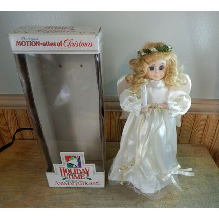 Telco The Original Motion-ettes of Christmas ANGEL 18" Animated & Illuminated