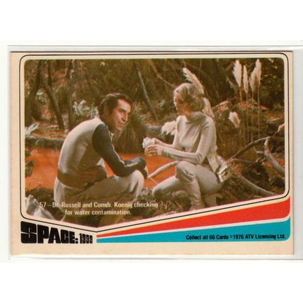1976 Donruss Space: 1999 Movie trading Card #57-crisp