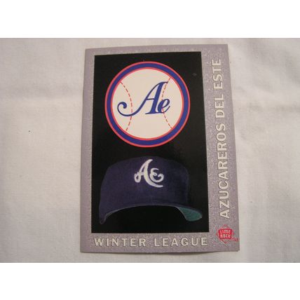 1993 Lime Rock Winter League GOLD NO.160 CHECKLIST Azucareros Del Este