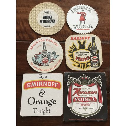 18 Older drink Coasters