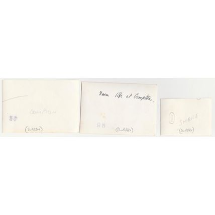 Photographs places in England 1950’s. London, Surrey, Sussex, etc