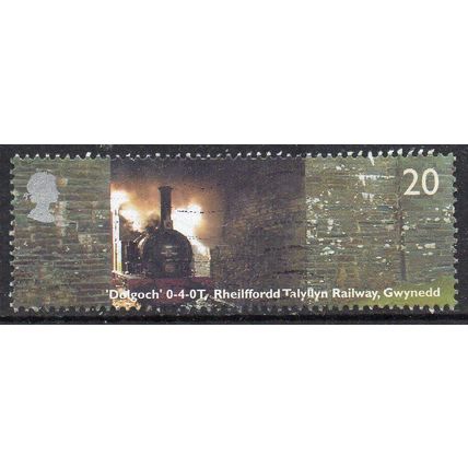 GB 2004 Classic Locomotives - Dolgoch, Rheilfford Talyllyn Railway 20p Used