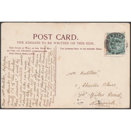 Bowood House, Derry Hill, Wiltshire, c.1904 - Wilkinson Postcard