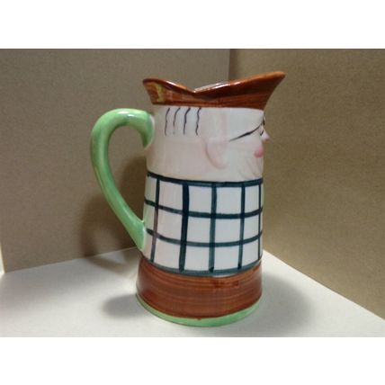 Vintage Shield's Fifth Avenue Golfer Toby Character Japan 6" Pitcher