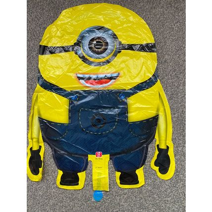 Large Minions FOIL Balloon 3D SUPERHERO Birthday Party Helium Balloon despicable