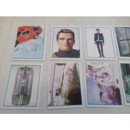 Captain Scarlet and the Mysterons - Stickers x 10 -Merlin Collectoins - 1993 #2