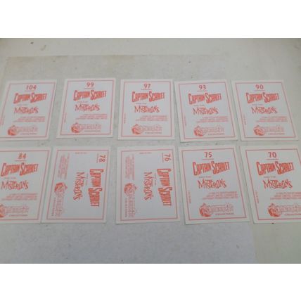 Captain Scarlet and the Mysterons - Stickers x 10 -Merlin Collectoins - 1993 #2
