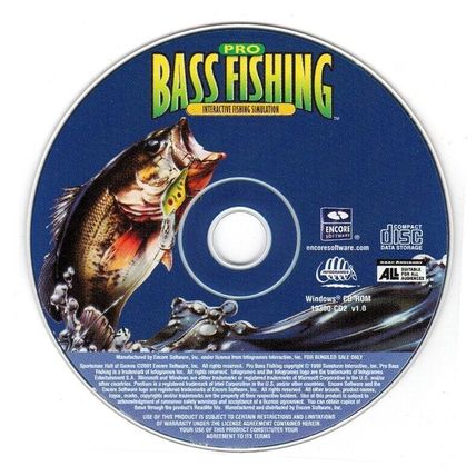 Pro Bass Fishing (PC-CD, 2001) for Windows 95/98 - New CD in SLEEVE