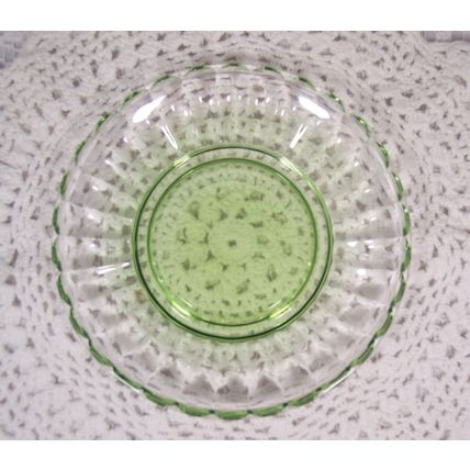 Pink & Green Watermelon-Colored Glass Teacup & Saucer or Coffee Cup Set - NEW