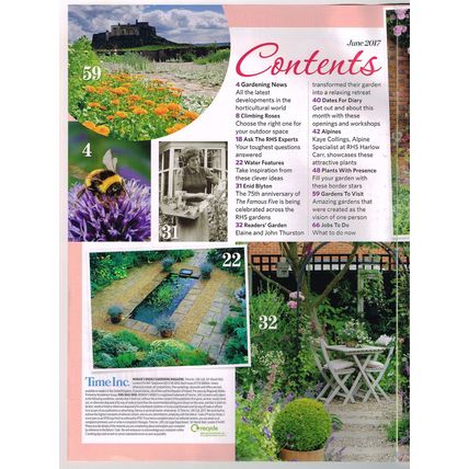 Woman's Weekly Gardening Magazine June 2017 Living Series