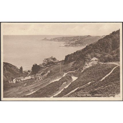 Bouley Bay, Jersey, c.1930 - Valentine's Postcard