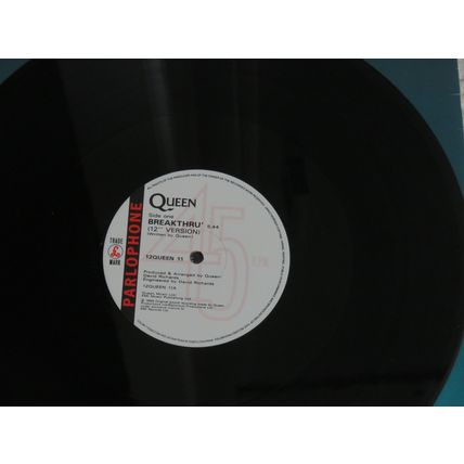 QUEEN, BREAKTHRU 12" VINYL SINGLE