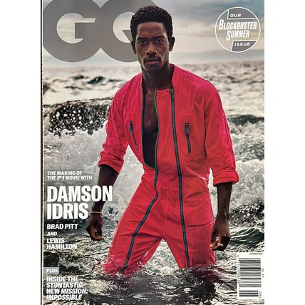 GQ-SUMMER 2025-DAMON IDRIS COVER-NEW-FAST SHIPPING