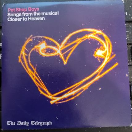 Pet Shop Boys Promo CD The Telegraph Songs From The Musical Closer To Heaven EP