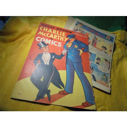 Pre-Superman Comic Book! 1938 Edgar Bergen presents Charlie McCarthy! Very RARE!