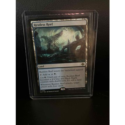 Restless Reef The Lost Caverns of Ixalan Magic: the Gathering Trading Card