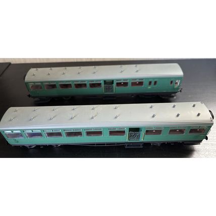 Kernow Models K1004 OO Gauge LSWR Gate Stock BR (SR) Green Set 373 - NMIB