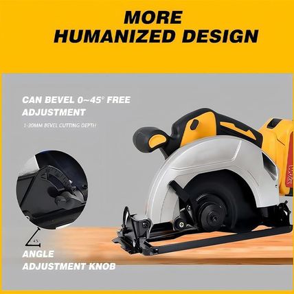 Cordless Circular Saw for DEWALT 20V MAX Battery, 7-1/4 Inch Brushless Power Cir