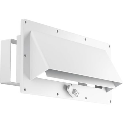 Aluminum RV Exhaust Range Hood Vent Cover with Adjustable Collar Depth & Locking