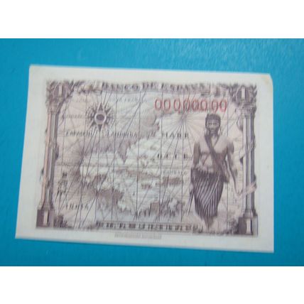 Espana Spain 1945 1 Peseta Banknote Reproduction - 17