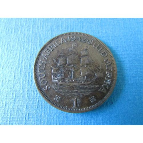 1942 GEORGE VI SOUTH AFRICA ONE PENNY FREE POST. AAY