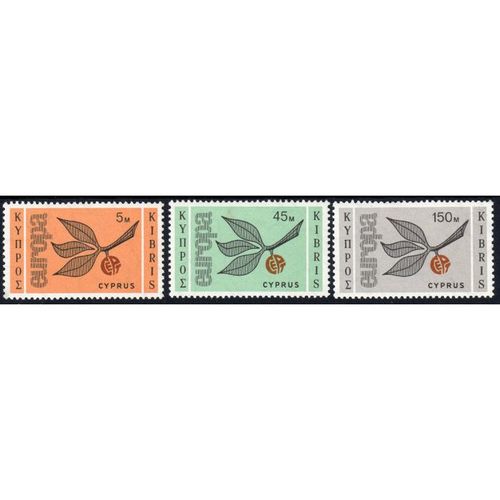 Cyprus Sg267 - Sg269 1965 Europa set lightly m/mint (G42)