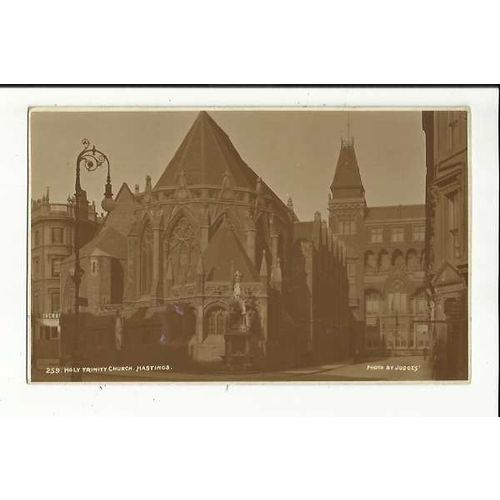 Sussex HASTINGS Holy Trinity Church Postcard by Judges (259)