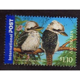 AUS 2005 $1.10 'LAUGHING KOOKABURRA' FINE USED (EBID44-033)