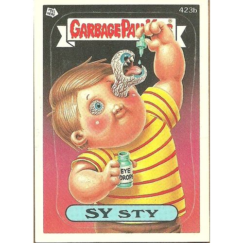 Garbage Pail Kids #423b Sy Sty Trading Card 1987 Topps Chewing Gum