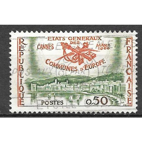 FRANCE N° 1244 YVERT OBLITERE ( USED )