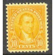 642 10c James Monroe Barely Clears MNH Q1900