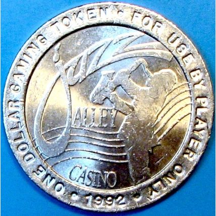 Jazz Alley. $1 Casino Token. Black Hawk, CO. F71.