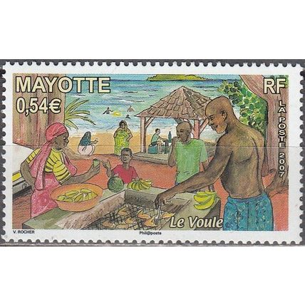 Mayotte 2007 Yvert 207 Neuf ** Cote (2017) 2.20 € Le voule