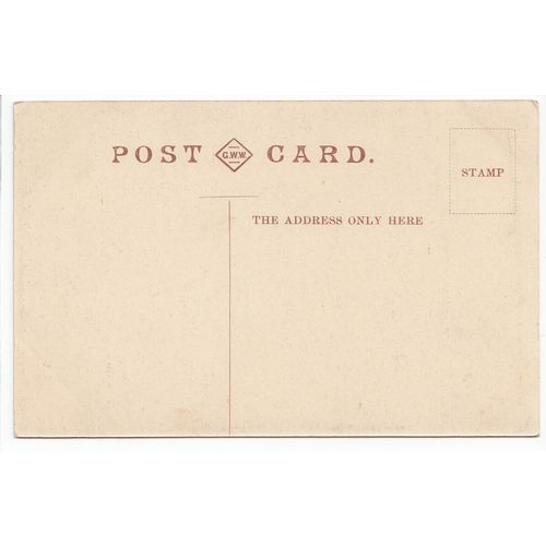 Ancient Tombstone Melrose Abbey Churchyard Postcard