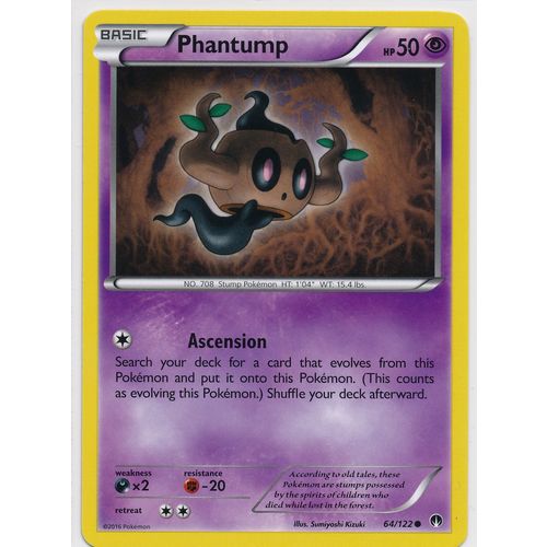 Pokemon XY BREAKPoint #064/122 Phantump