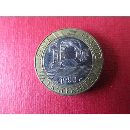 1990 FRANCE TEN FRANCS FREE POST. (ed) o P