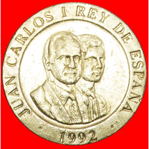 JUAN CAROLS I (1975-2014): SPAIN★ 200 PESETAS 1992 HORSE★LOW START★ NO RESERVE!